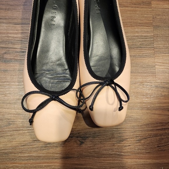 Women's M.Gemi Danza Ballet Flats size 37.5 neutral beige - Picture 3 of 8